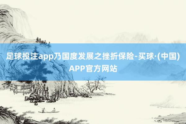 足球投注app乃国度发展之挫折保险-买球·(中国)APP官方网站