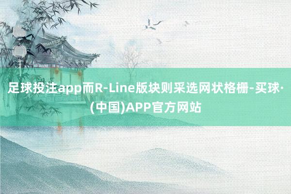 足球投注app而R-Line版块则采选网状格栅-买球·(中国)APP官方网站