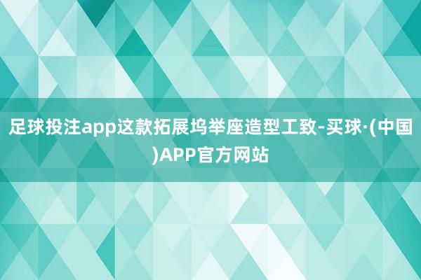 足球投注app这款拓展坞举座造型工致-买球·(中国)APP官方网站